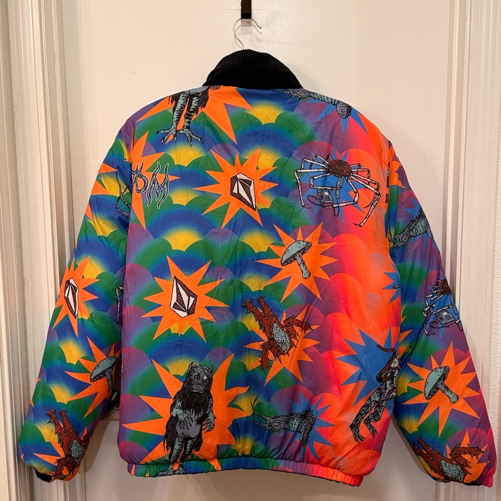 Volcom Colorful Patterned Jacket - Picture 4 of 6